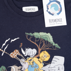 T-shirt Bleu Marine – La Savane ( 24 - 36 mois )