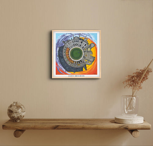 Abbaye de Bon-Repos ( Au coeur ) 30 x 30 cm