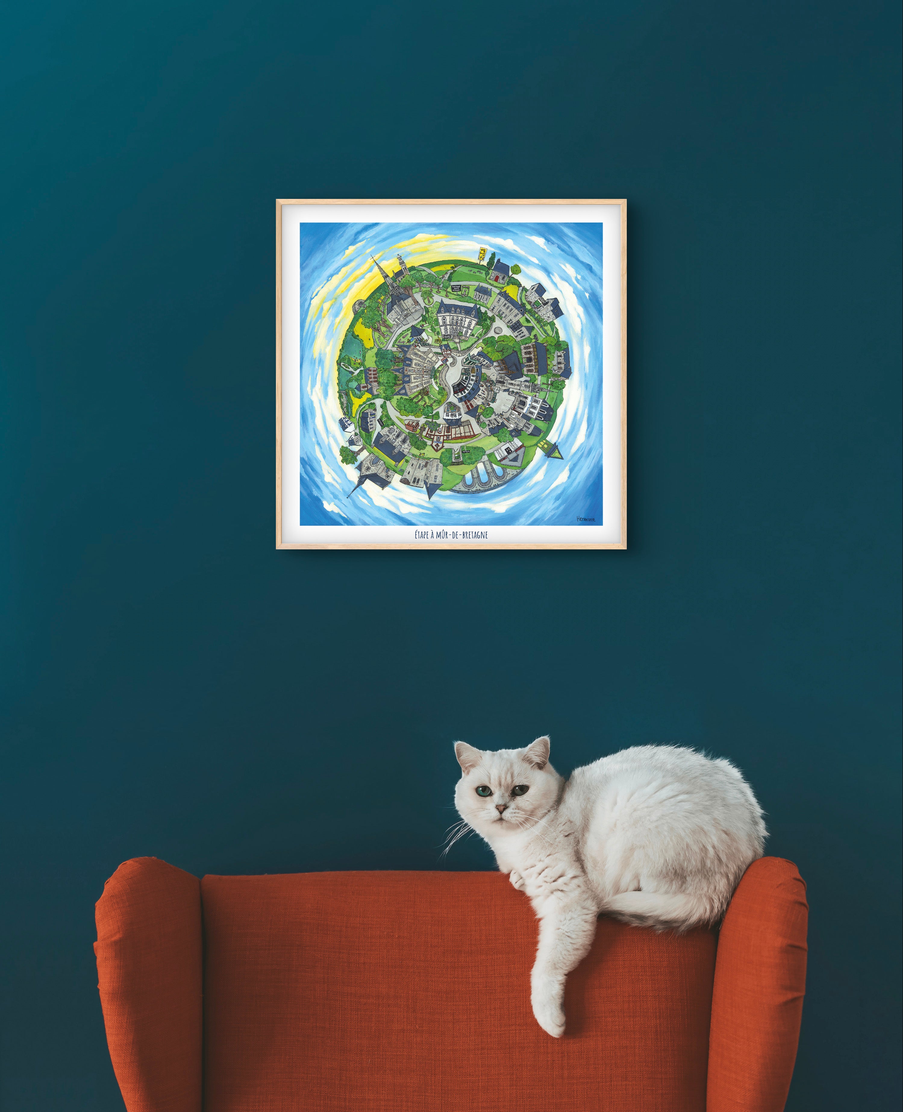 Mûr de Bretagne 30 x 30 cm