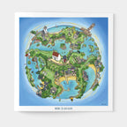 Île de Bréhat 50 x 50 cm