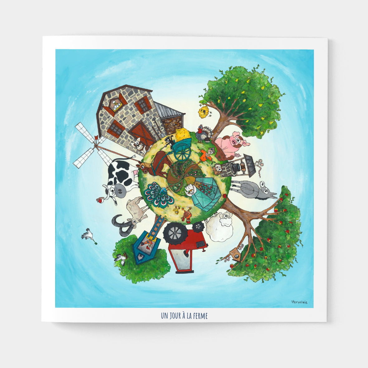 Carte Postale, La Ferme